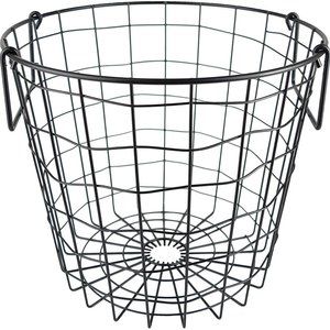 New Black Metal Storage Bin